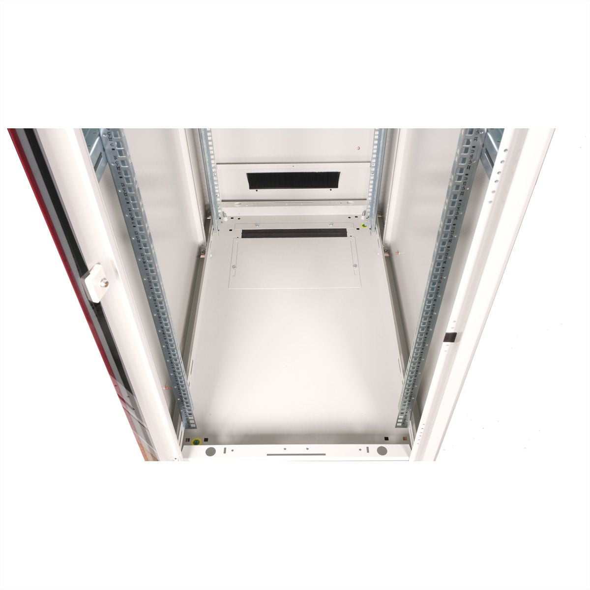 ROLINE Pro 47 HE – 19" Netzwerkschrank 47U, IP20, abschliessbar, 600 × 1000 × 2276 mm, lichtgrau, Stahl