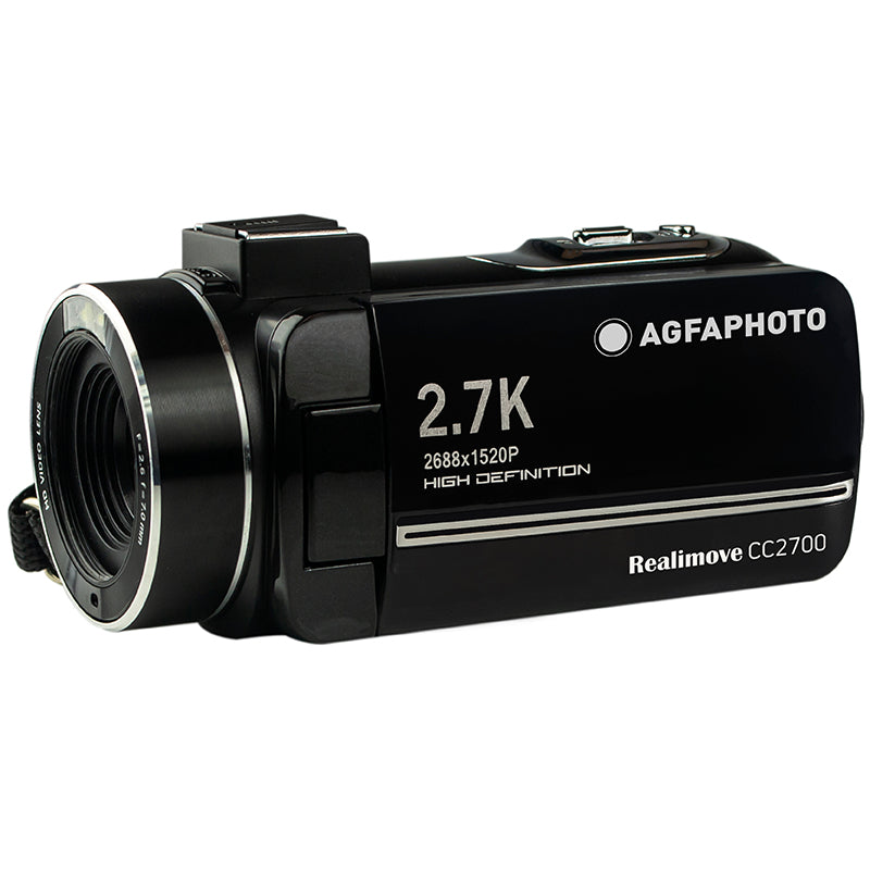 AgfaPhoto CC2700 – Camcorder, 2.7K, 24 MP