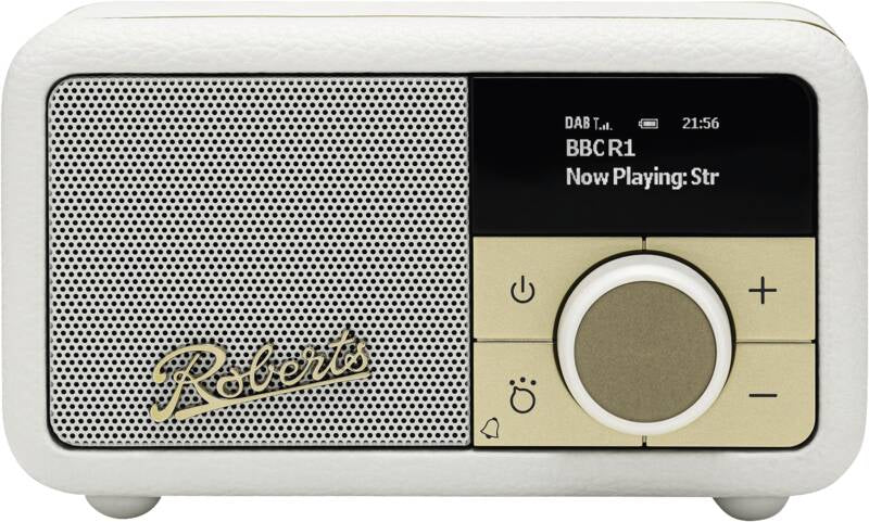 Roberts Radio Roberts Revival Petite 2 – DAB-/Internetradio – Tischradio – DAB+, Bluetooth – Creme