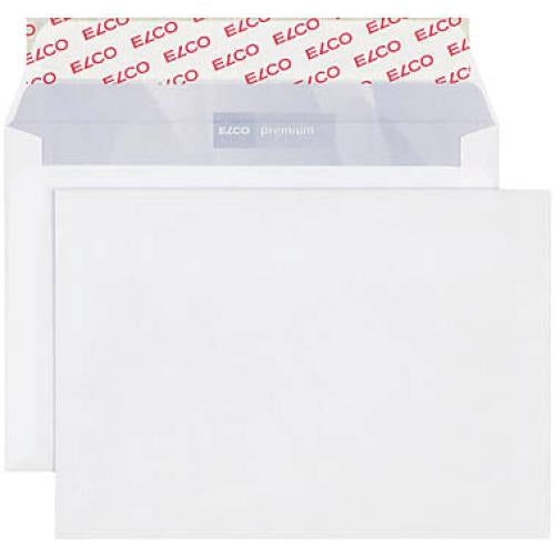 Elco Kuvert C6, ohne Fenster, weiss, 80 g/m²