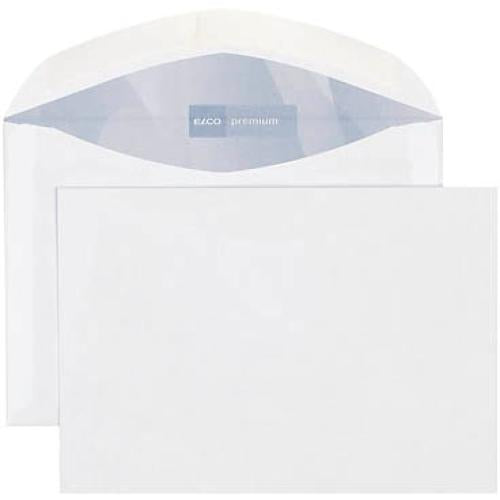 ELCO Couvert C6, ohne Fenster, weiss, 80 g/m² – 500 Stk.
