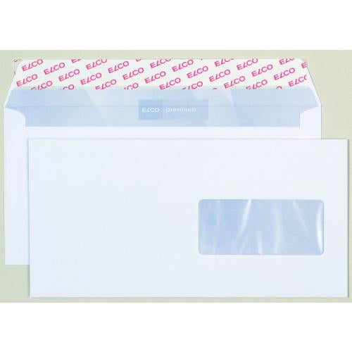 Elco Couvert C5/6, Fenster rechts, hochweiss, 100 g/m² – 500 Stk.