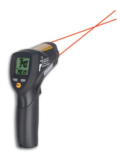 TFA-Dostmann TFA Dostmann ScanTemp 485 Infrarot-Thermometer – D:S 20:1, Doppel-Ziellaser, Data-Hold, °C/°F