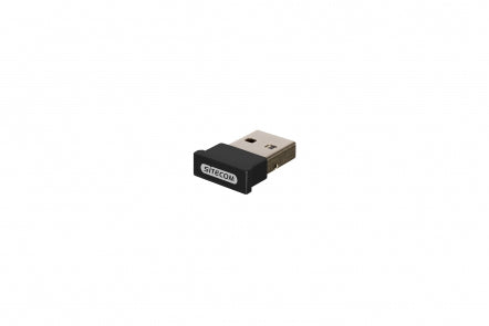 Sitecom CN-525 USB-Bluetooth-Adapter – Bluetooth 4.0, Klasse 1, 50 m Reichweite, USB-A – Schwarz/Silber