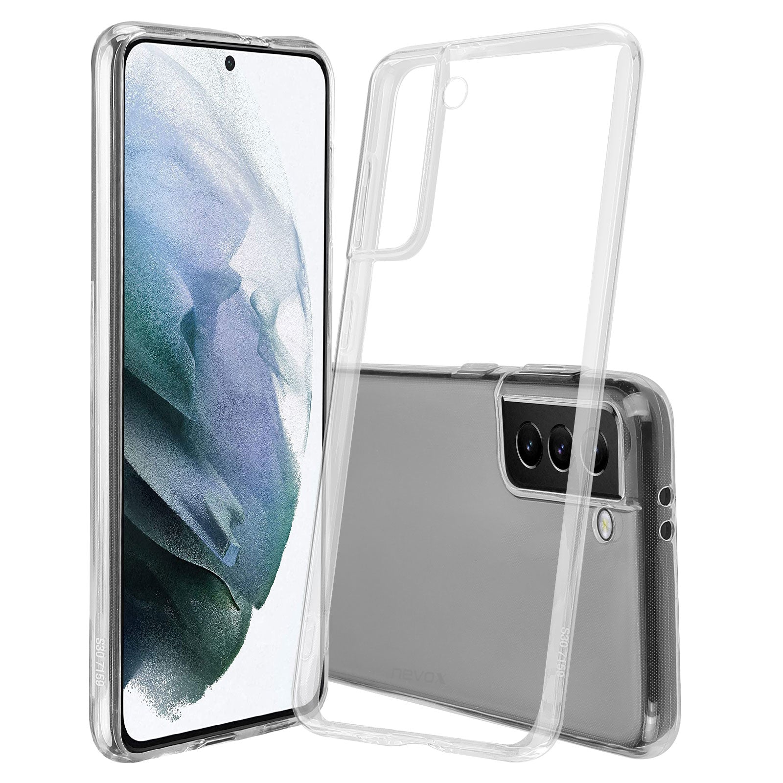 nevox StyleShell Flex – Backcover – für Samsung Galaxy S23 FE, TPU, Transparent