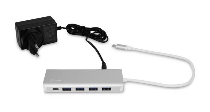 LMP 22366 USB-Hub – USB-C, 4× USB-A, 3× USB-C, für Mac/iPadOS