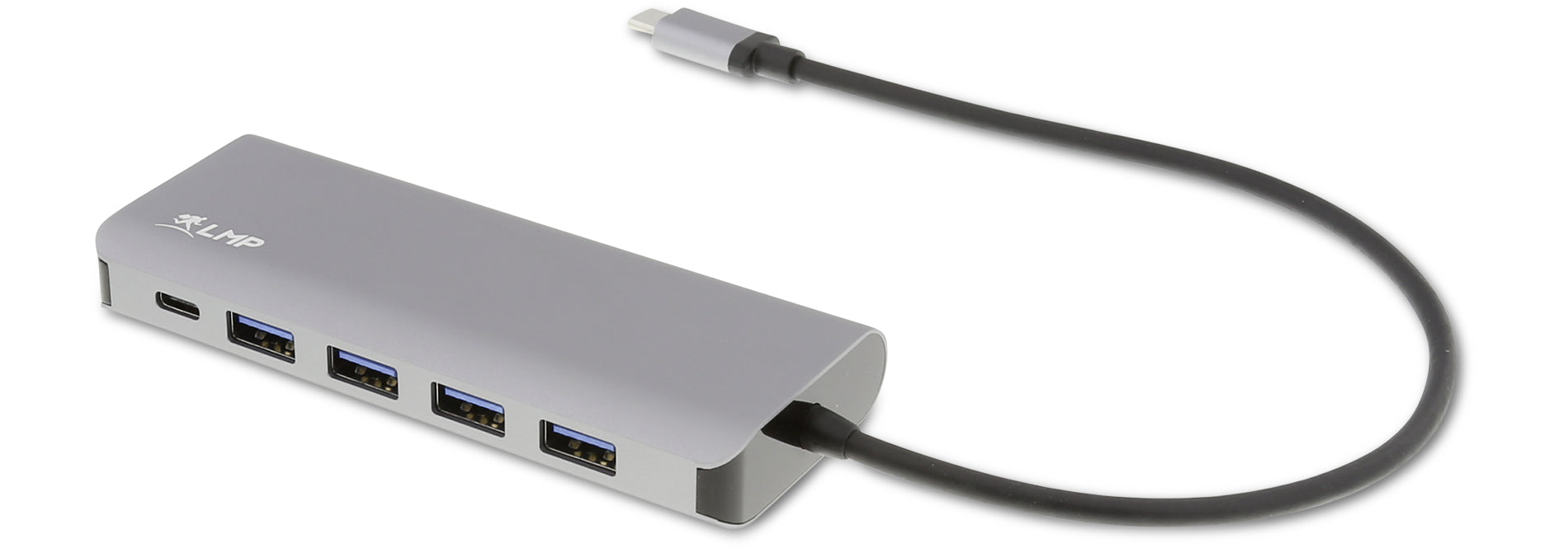 LMP 22366 USB-Hub – USB-C, 4× USB-A, 3× USB-C, für Mac/iPadOS