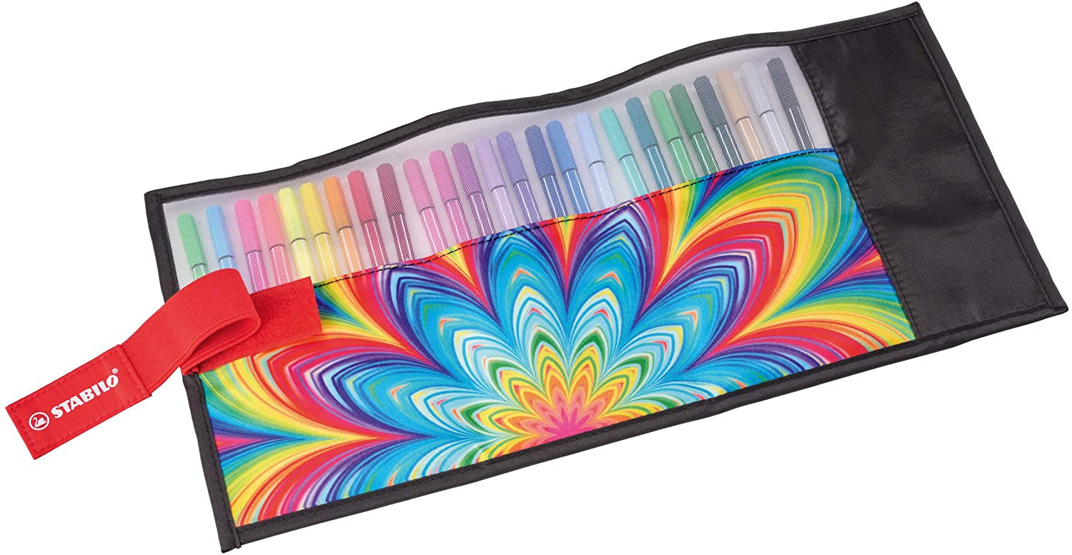 STABILO Filzstifte, Strichbreite 1 mm, 25 Farben