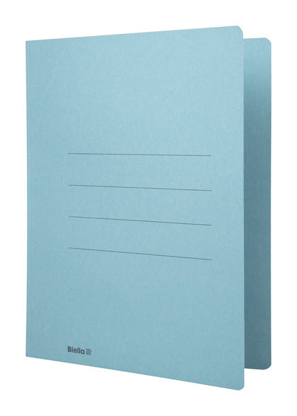 Biella Sammelmappe, für A4, Karton, Blau