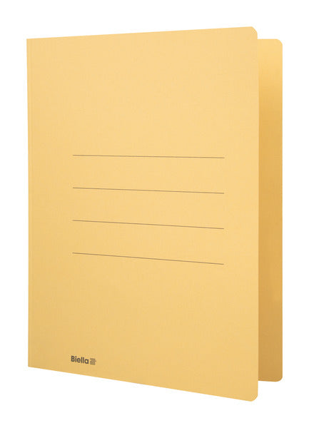 Biella Sammelmappe für A4, Karton, Gelb