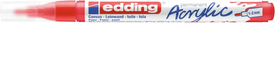 Edding Permanent Marker – Rot