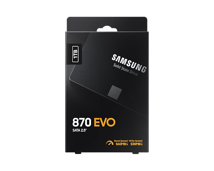 Samsung 870 EVO 1 TB – für 2,5" SATA