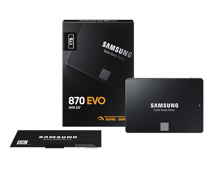 Samsung 870 EVO 1 TB – für 2,5" SATA