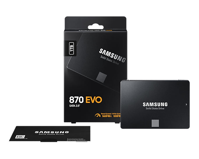 Samsung 870 EVO 1 TB – für 2,5" SATA