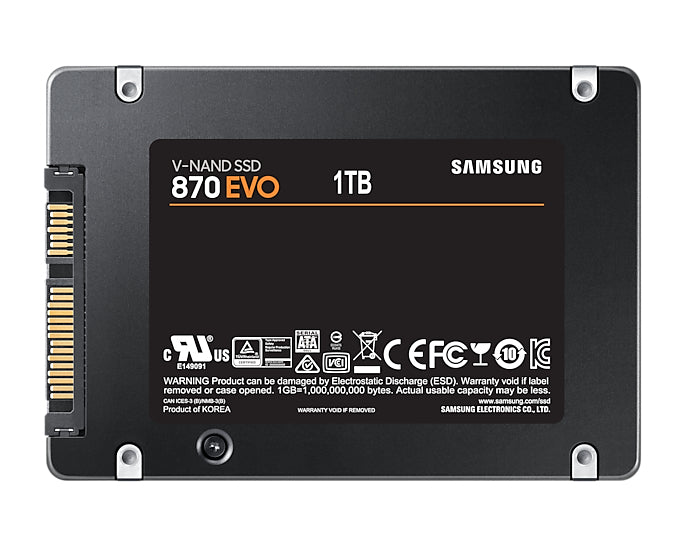 Samsung 870 EVO 1 TB – für 2,5" SATA