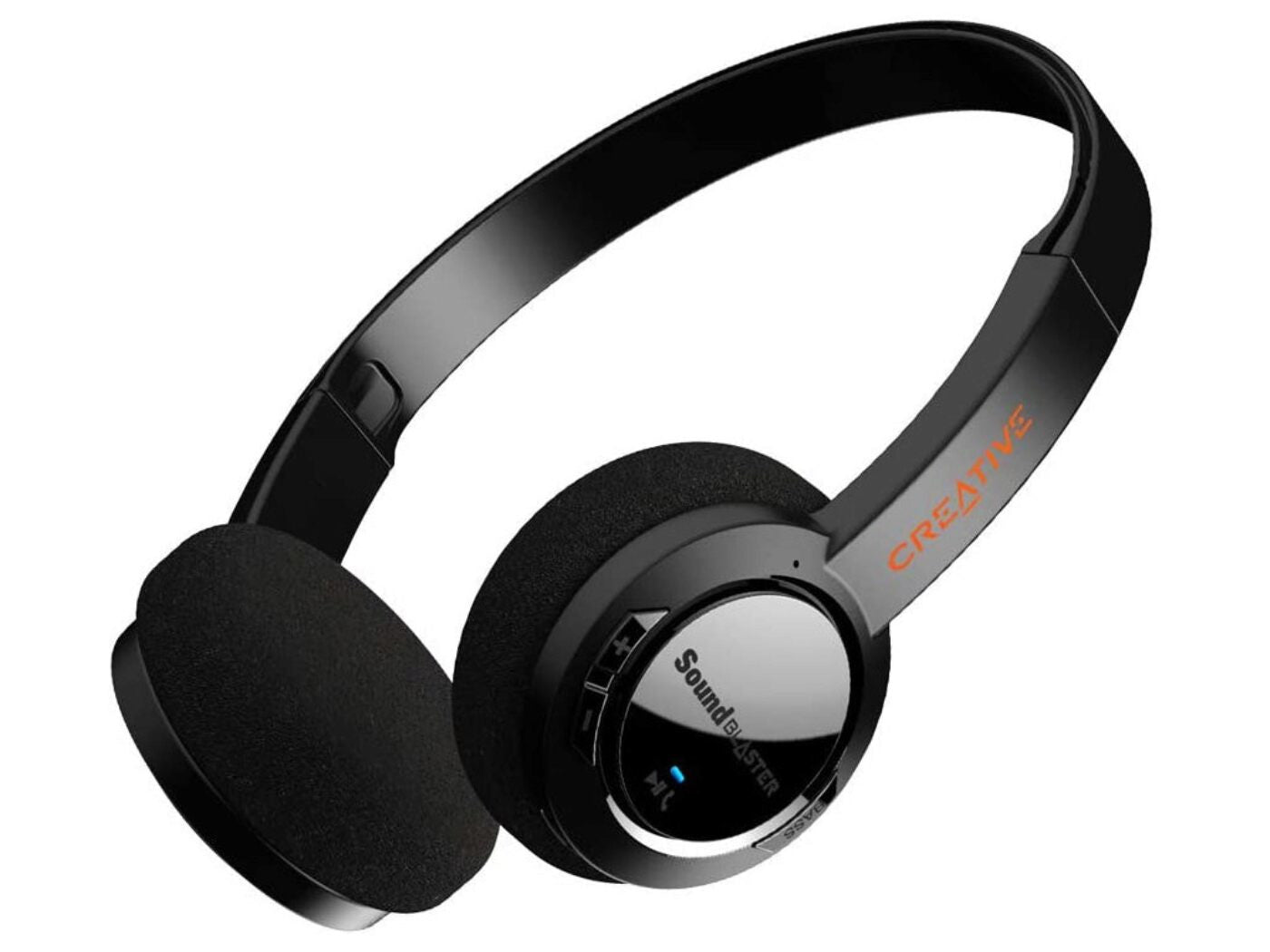 Creative Labs Sound Blaster Jam V2 Office-Headset – On-Ear, Stereo, BT, ANC, Schwarz, BT 5.0