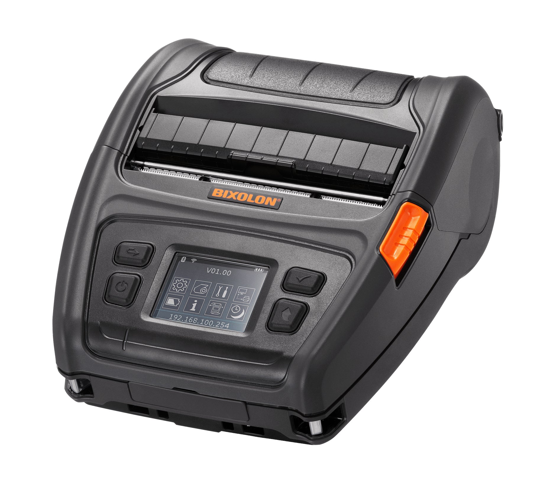Bixolon XM7-40IK – Mobiler Handdrucker, Thermodirekt, 203 dpi, 127 mm/s, Akku 7,2 V