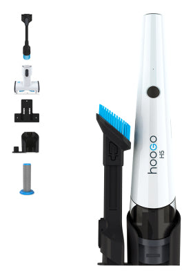 Hoogo Akkustaubsauger H5, 2-in-1 – 30 min, 120 W, Behälter 0,3 l