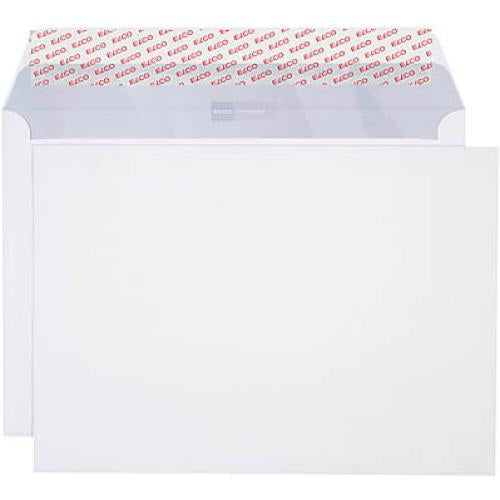 Elco Couvert B4 (353 × 250 mm), ohne Fenster, selbstklebend (Optifix), hochweiss, 120 g/m² – 250 Stk.