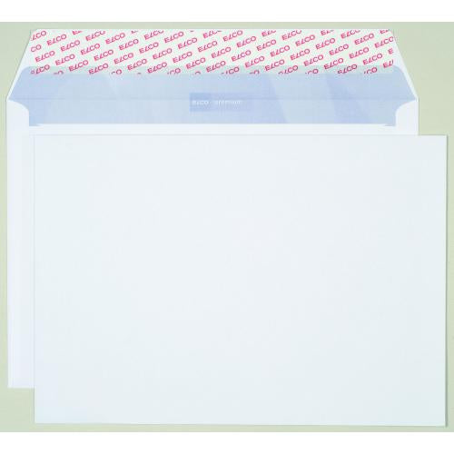 Elco Couvert C4, ohne Fenster, selbstklebend, hochweiss, 120 g/m², mit Innendruck – 250 Stk.