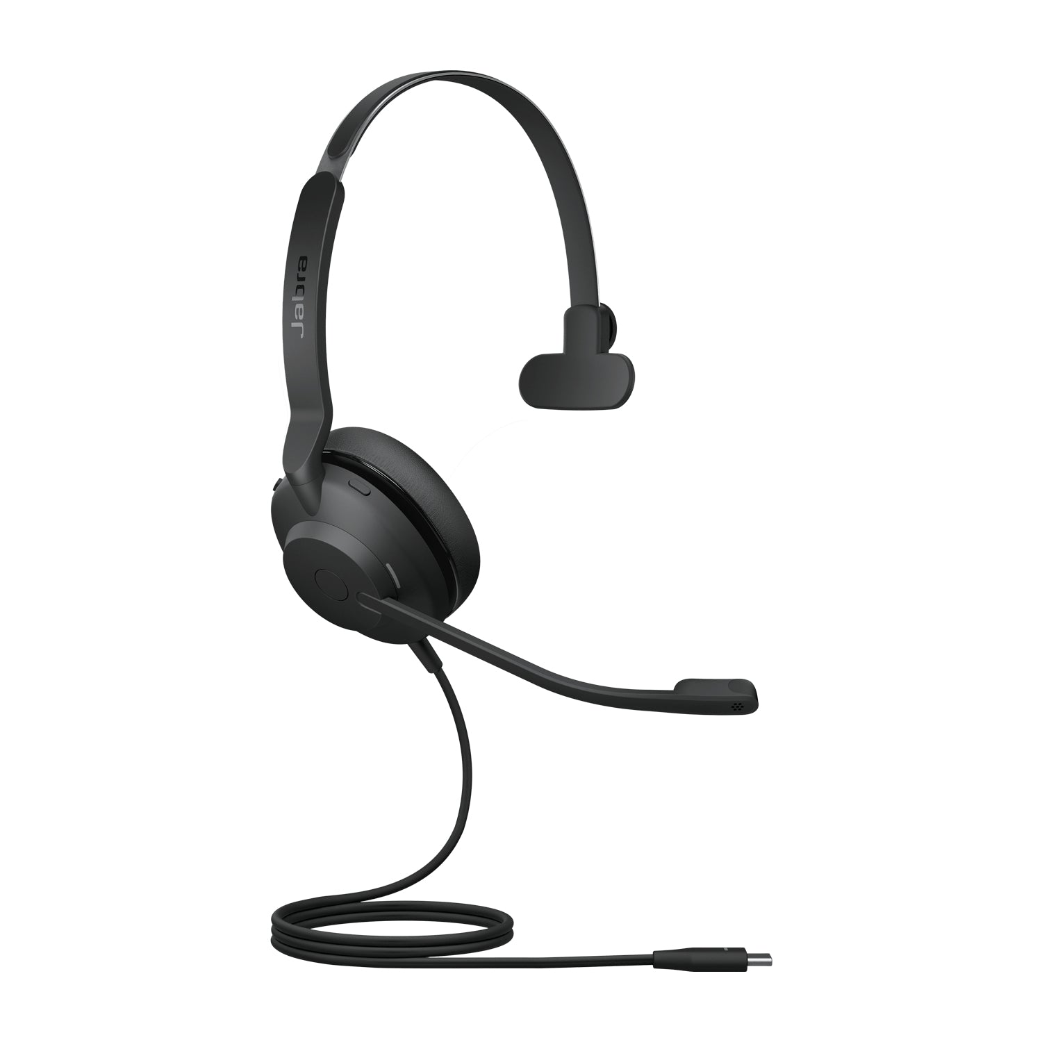 Jabra Evolve2 30 – Mono Headset – USB-C, Boom-Mikrofon, Stummschaltung, DSP – Schwarz – für PC/Mac
