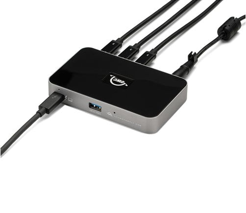 OWCTB4HUB5P Thunderbolt-Hub – Thunderbolt 4, 1× USB-A, 4× TB4, für Windows/Mac