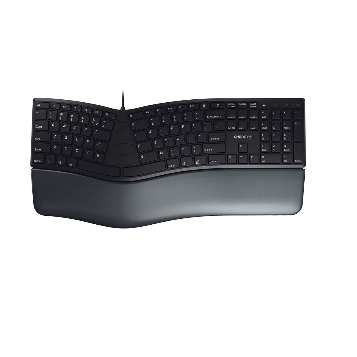 Cherry KC 4500 ERGO – Kabelgebunden USB, US-Layout