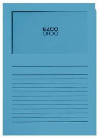 Elco Ordo Classico Sichtmappe A4 – Intensivblau, Papier, 100er-Pack