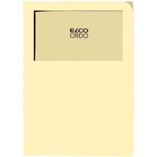 Elco Sichtmappe A4 – 100 Hüllen, Hellchamois, Papier