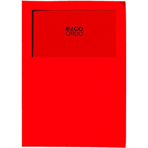 Elco Ordo Classico Sichtmappe A4 – Intensivrot, Papier, 100er-Pack