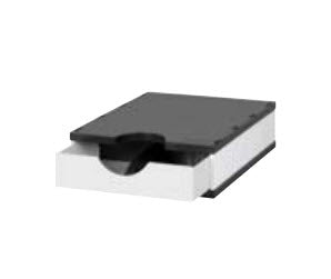 Styro Briefkorb – Kunststoff, Schwarz, Weiss