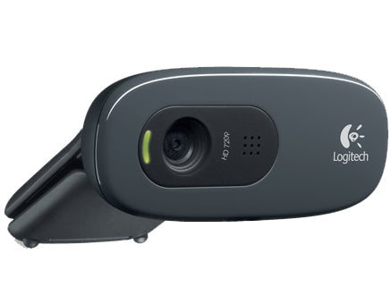 Logitech C270 – Webcam – HD 720p, USB 2.0, Schwarz
