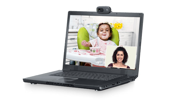 Logitech C270 – Webcam – HD 720p, USB 2.0, Schwarz