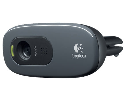 Logitech C270 – Webcam – HD 720p, USB 2.0, Schwarz