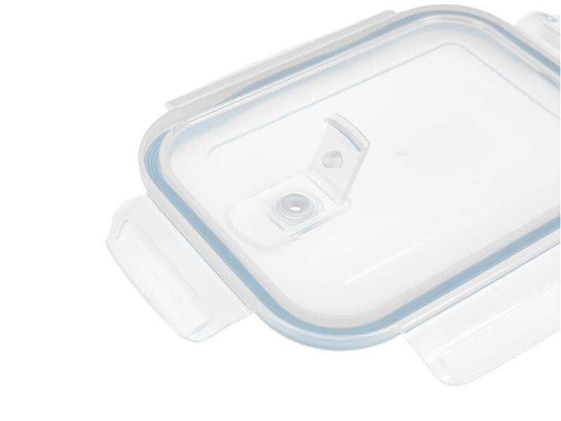 Furber. Furber – 4-teiliges Vorratsdosen-Set, 370 ml/630 ml/1,0 l/1,5 l, Glas/Silikon, transparent