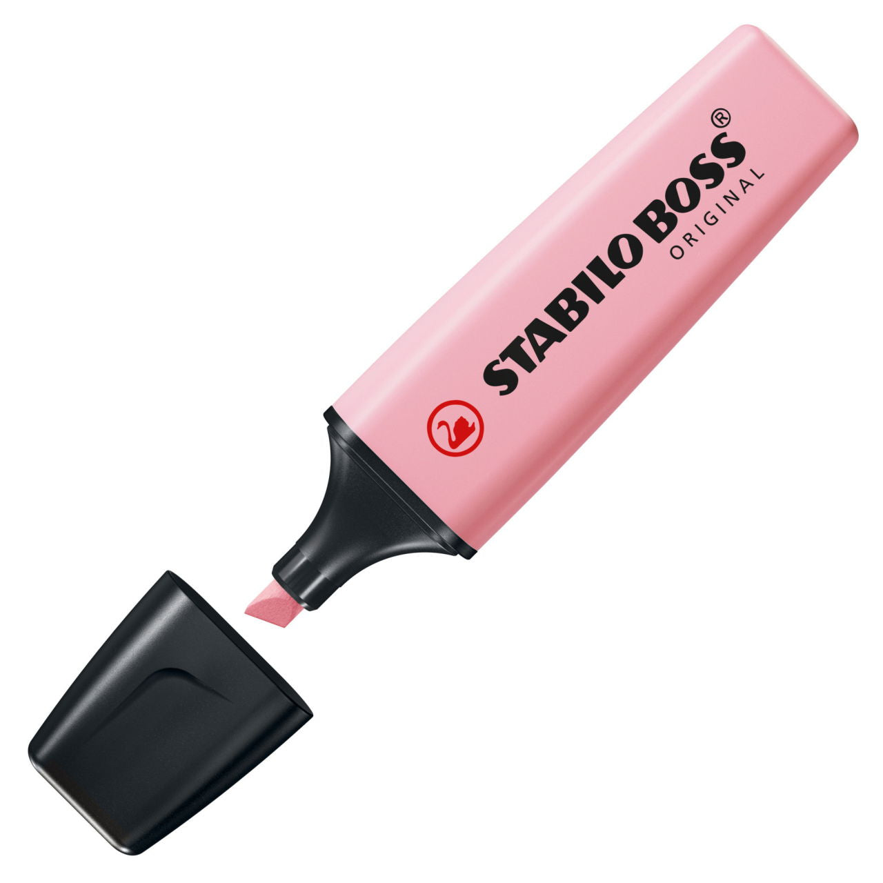 STABILO BOSS Original Textmarker Set 4 Farben – Keilspitze, 2–5 mm
