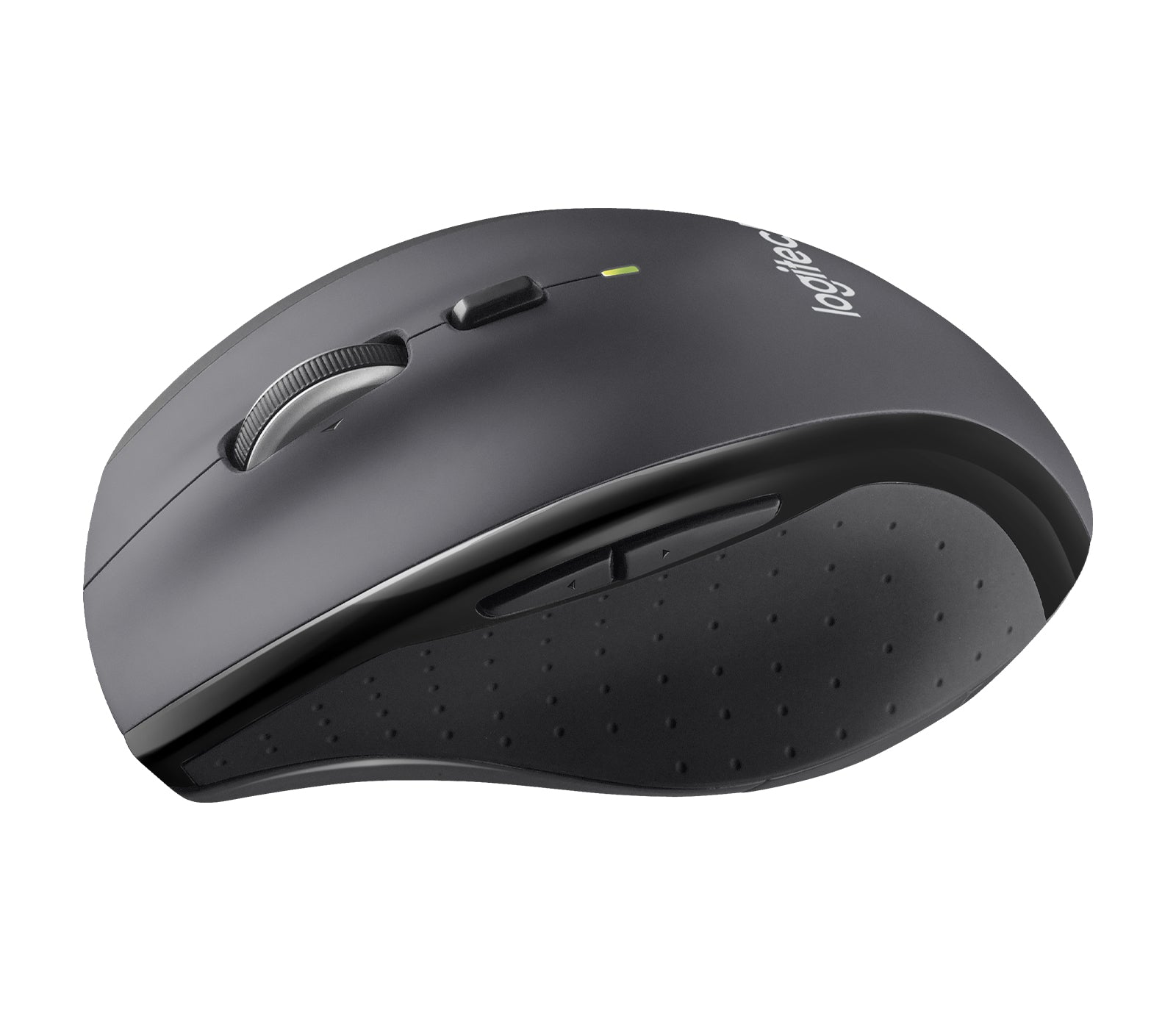 Logitech M705 Maus – kabellos, Bluetooth + 2,4 GHz, Batterieladeanzeige, Anthrazit