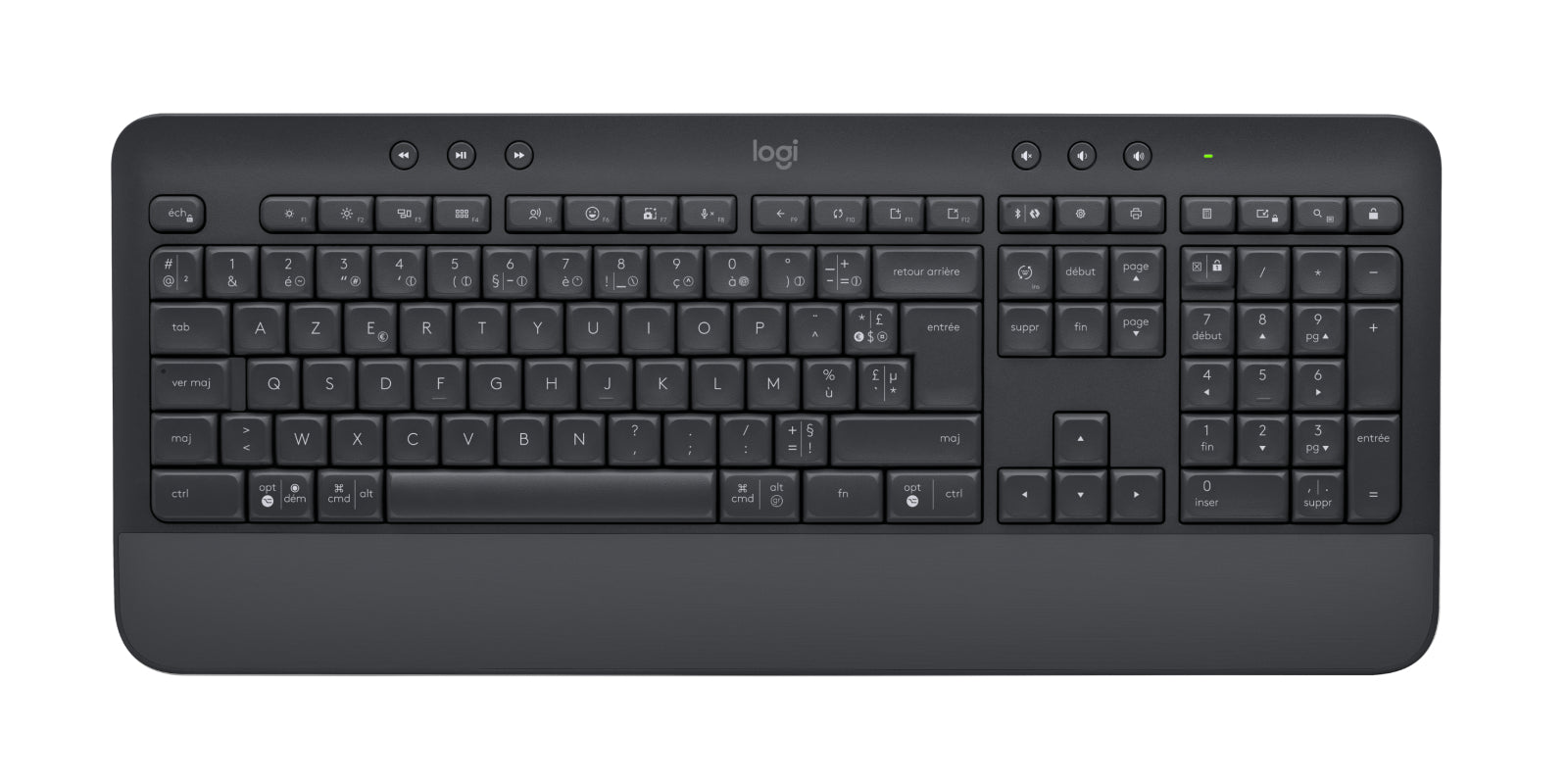 Logitech MK650 For Business – Tastatur, FR-Layout (FR), Graphit
