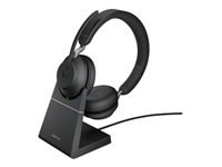 Jabra EVOLVE2 65 LINK380C – Duo Headset – Bluetooth, Link 380C (USB‑C Dongle) – Schwarz, für Microsoft Teams