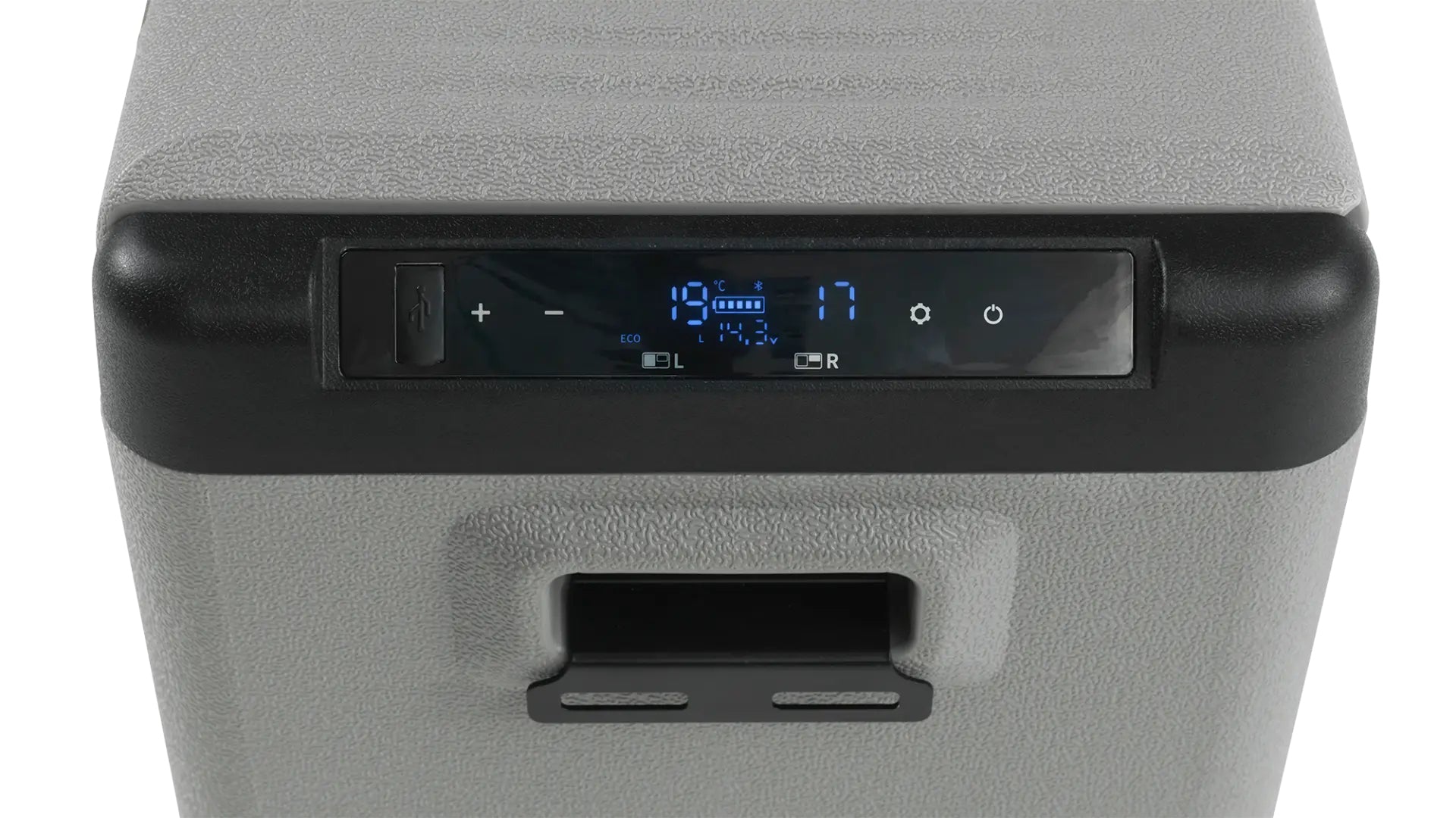 Outwell Kühlbox Arctic Chill 41 Dual Zone – 41 l, 12/24/230 V, Kompressor, Schwarz/Grau