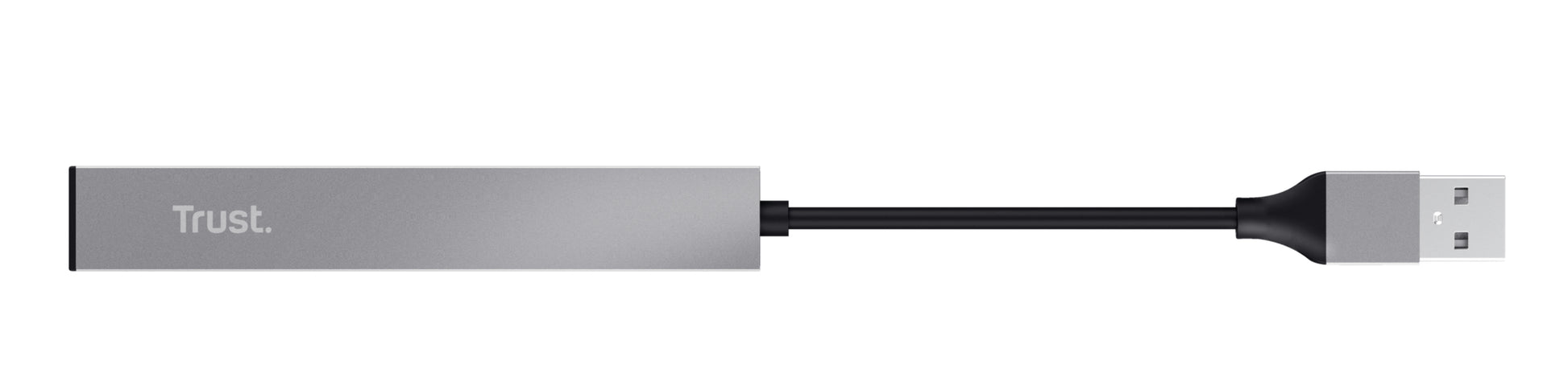 Trust Halyx Mini USB-Hub – USB 2.0, 4× USB-A, für Windows/Mac/ChromeOS
