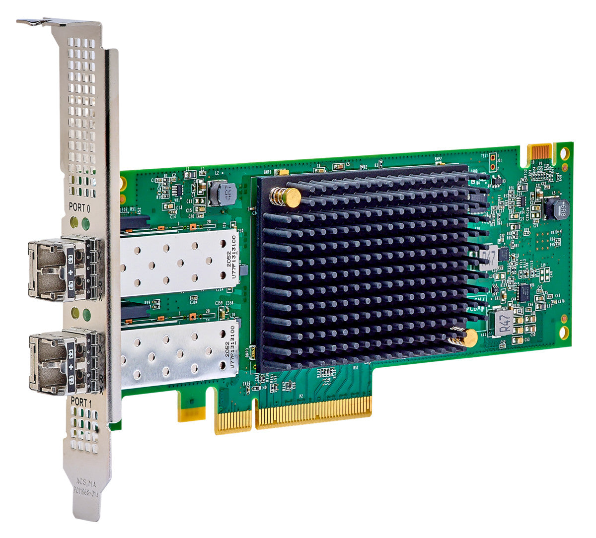 Lenovo 4XC7A77485 PCIe Netzwerkkarte – 64 Gbit/s, 2× Faseranschlüsse, PCI Express, für Server