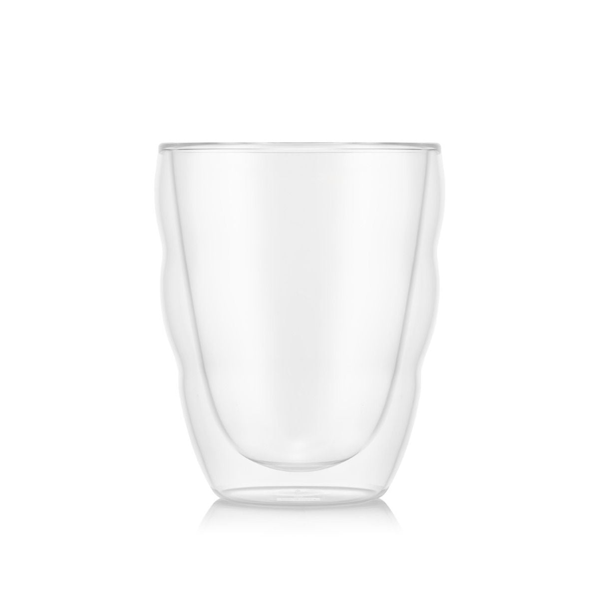 Bodum Pilatus Trinkgläser – 6er Set, 350 ml, Ø 8,5 cm, Borosilikatglas, spülmaschinenfest