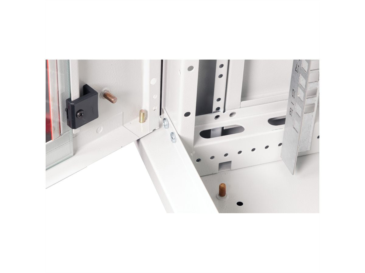 ROLINE Basic Plus – 19" Wandverteiler 18U, IP20, abschliessbar, 600 × 600 × 912 mm, lichtgrau, Stahl