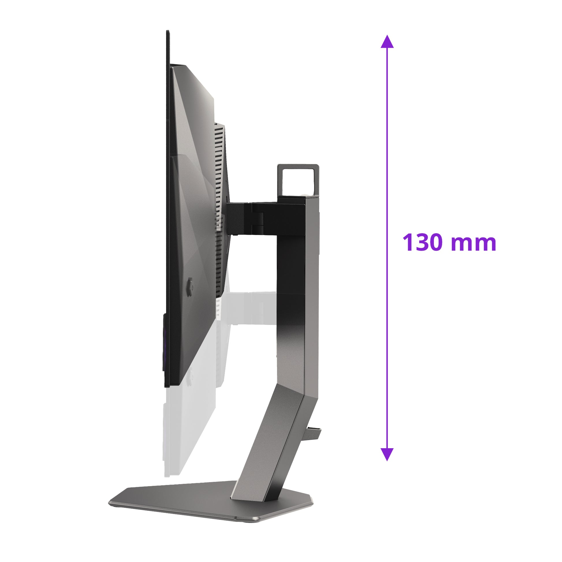 AOC AG276QZD2 – Monitor, 26,7", 250 cd/m², Adaptive Sync, USB-Hub, Lautsprecher, VESA 100 × 100, Schwarz