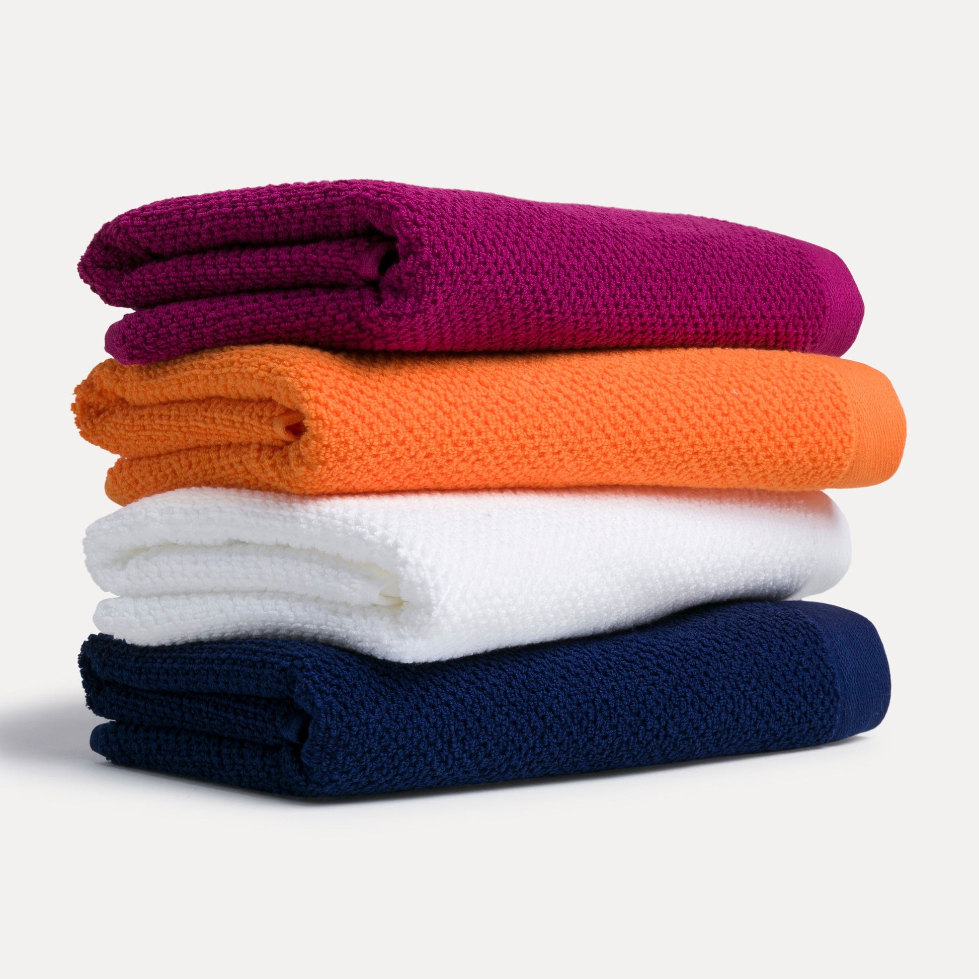 Möve Duschtuch Bliss Perlstruktur – 67 × 140 cm, Dunkelblau, Baumwolle, 500 g/m², OEKO-TEX