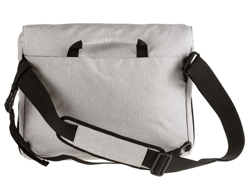 ONIT Notebook-Tasche bis 15,6" – Trolley-Band, rPET – Grau