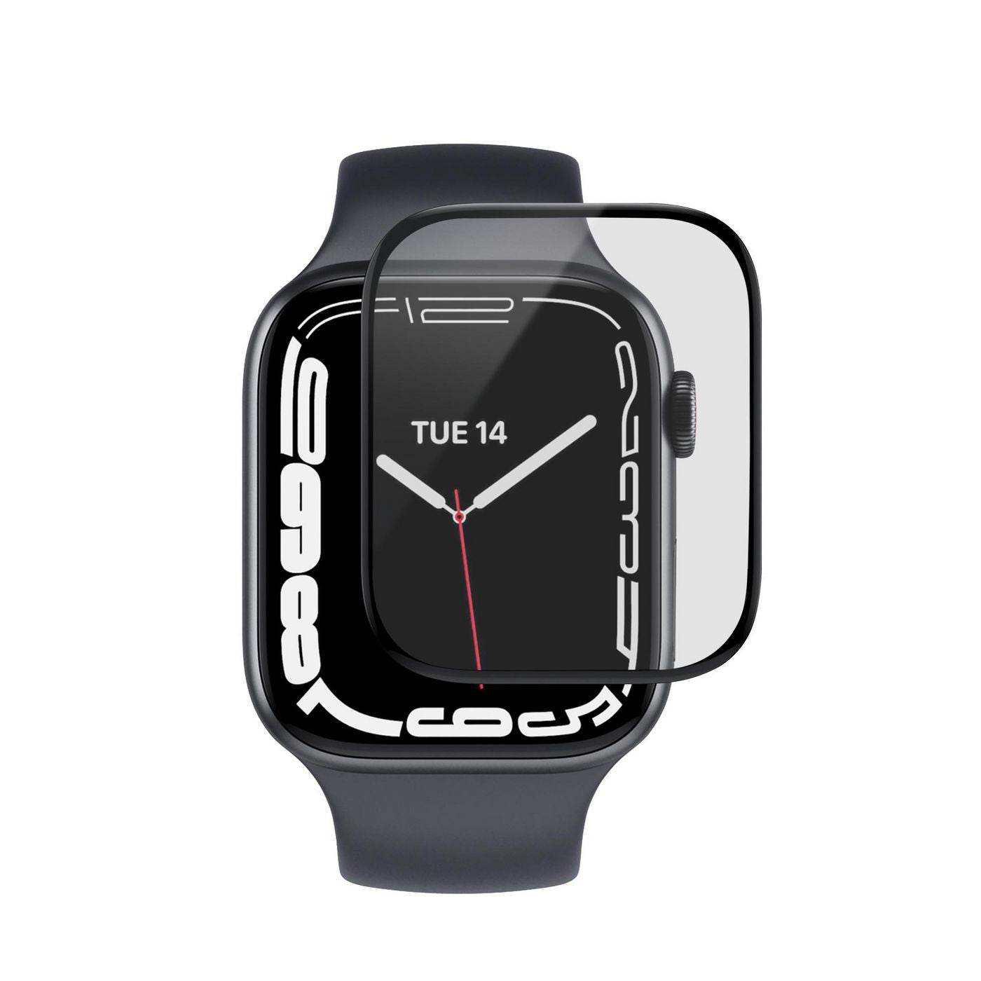 eSTUFF Displayschutz (Folie), 9H – für Apple Watch Series 4/5/6/SE 40 mm