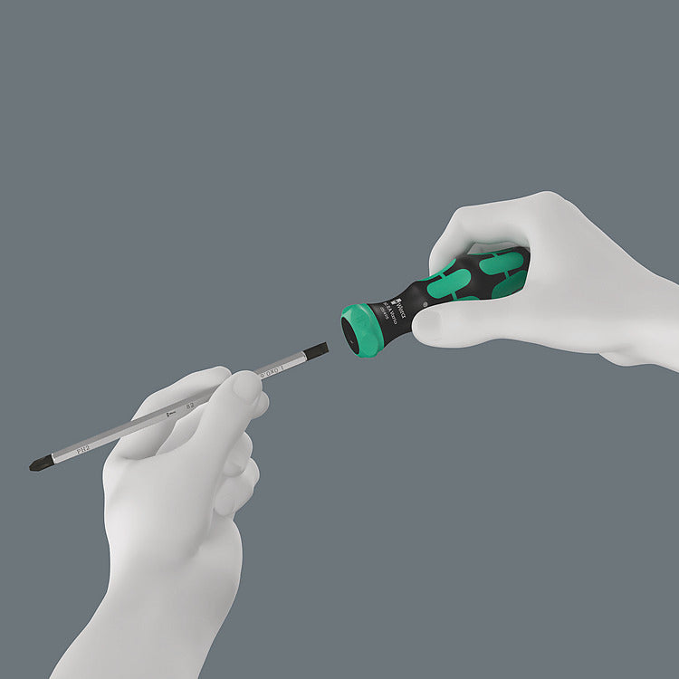 Wera Kraftform Kompakt Vario – Multi-Bit-Schraubenzieher-Set PH, 7-teilig