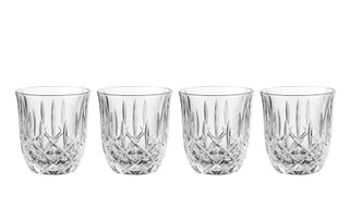 Nachtmann Noblesse Trinkglas – 4er Set, 235 ml, Ø 8,3 cm, Kristallglas, Transparent, spülmaschinenfest